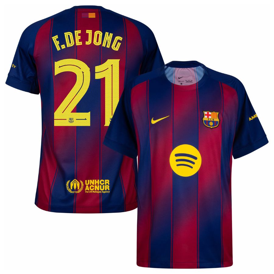 Maillot Barca Domicile 2025 2026 De Jong (1)