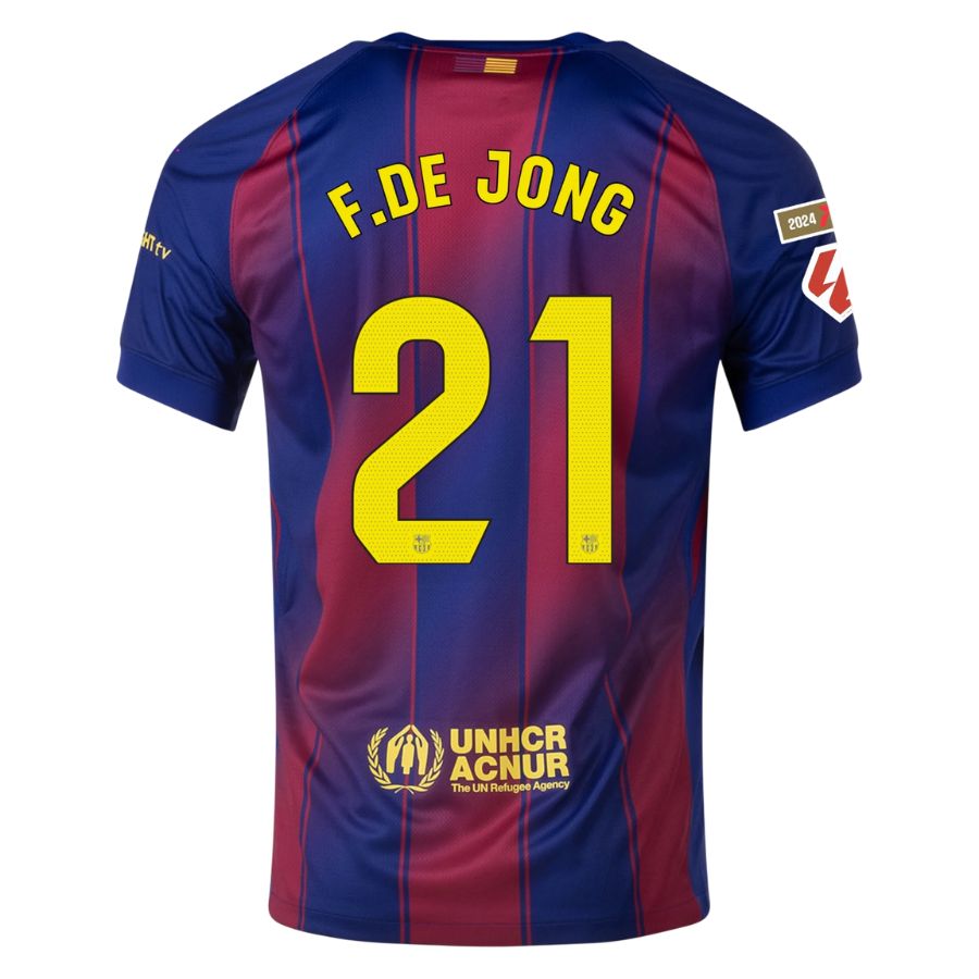 Maillot Barca Domicile 2025 2026 De Jong La Liga (2)