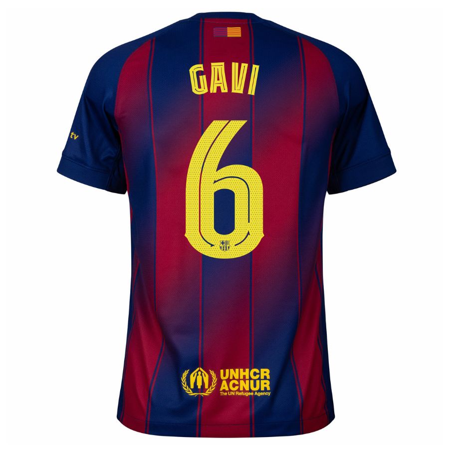 Maillot Barca Domicile 2025 2026 Gavi (2)