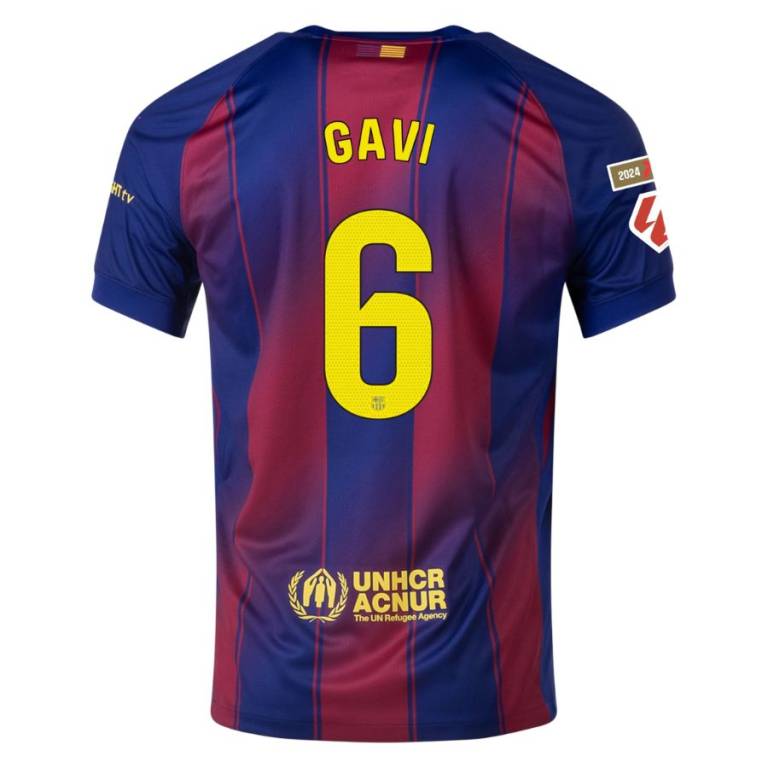 Maillot Barca Domicile 2025 2026 Gavi La Liga (2)