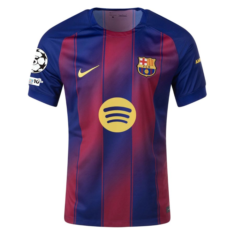 Maillot Barca Domicile 2025 2026 Lamine Yamal UCL (3)