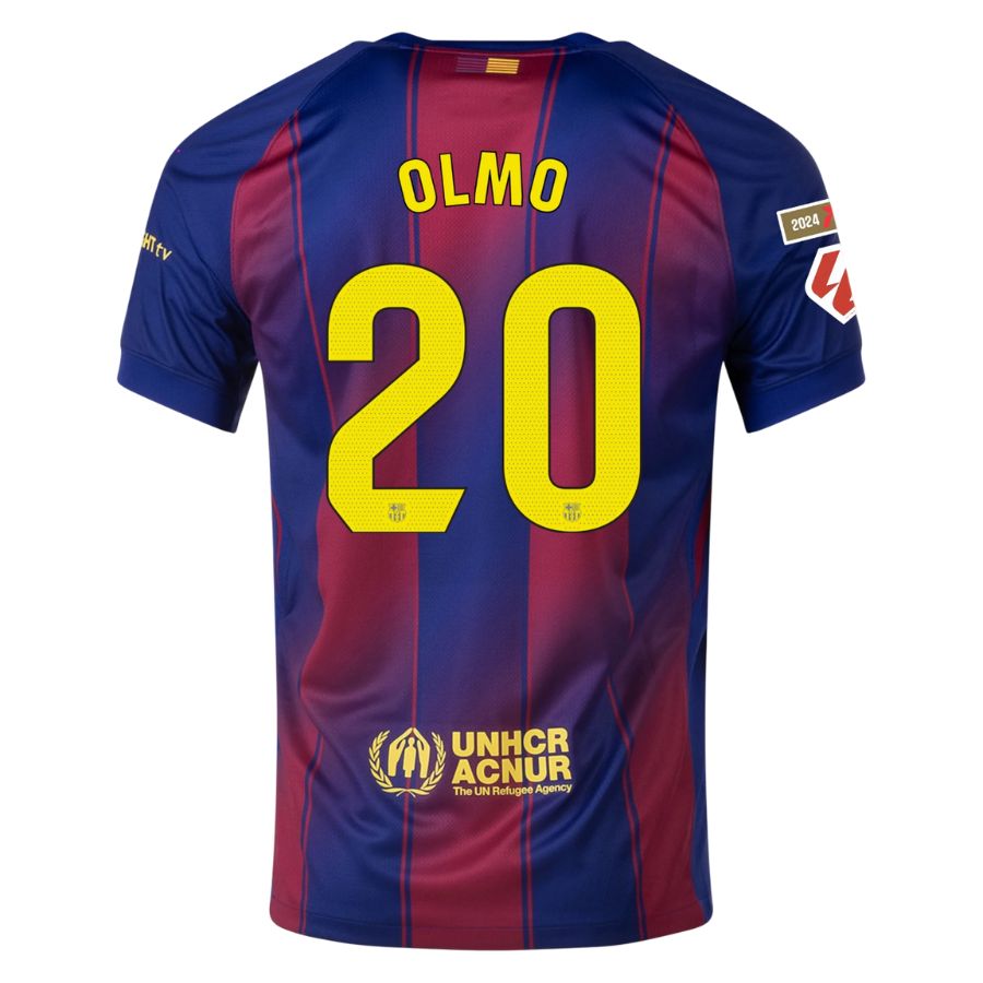 Maillot Barca Domicile 2025 2026 Olmo La Liga (2)