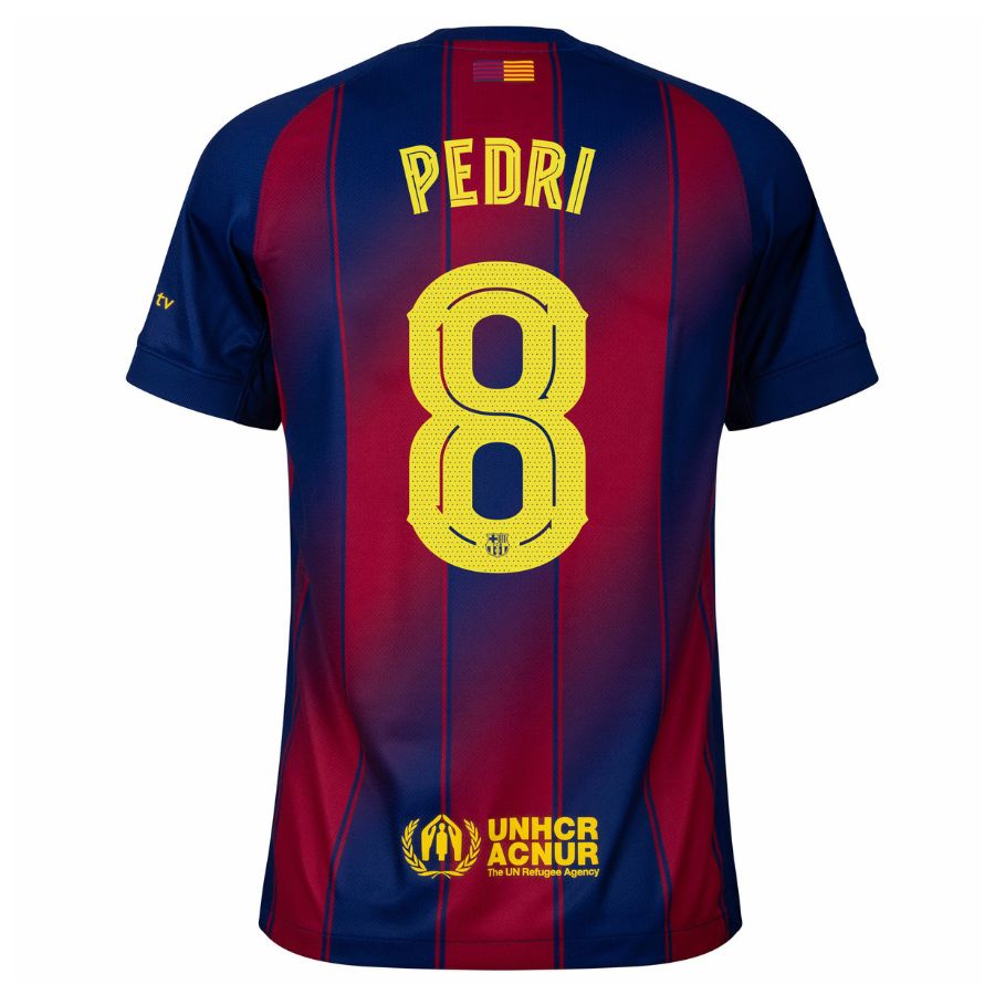 Maillot Barca Domicile 2025 2026 Pedri (2)