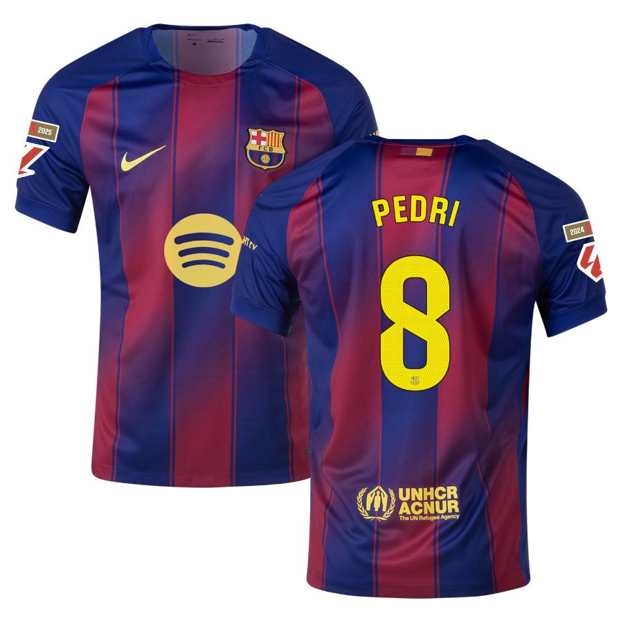 Maillot Barca Domicile 2025 2026 Pedri La Liga (1)