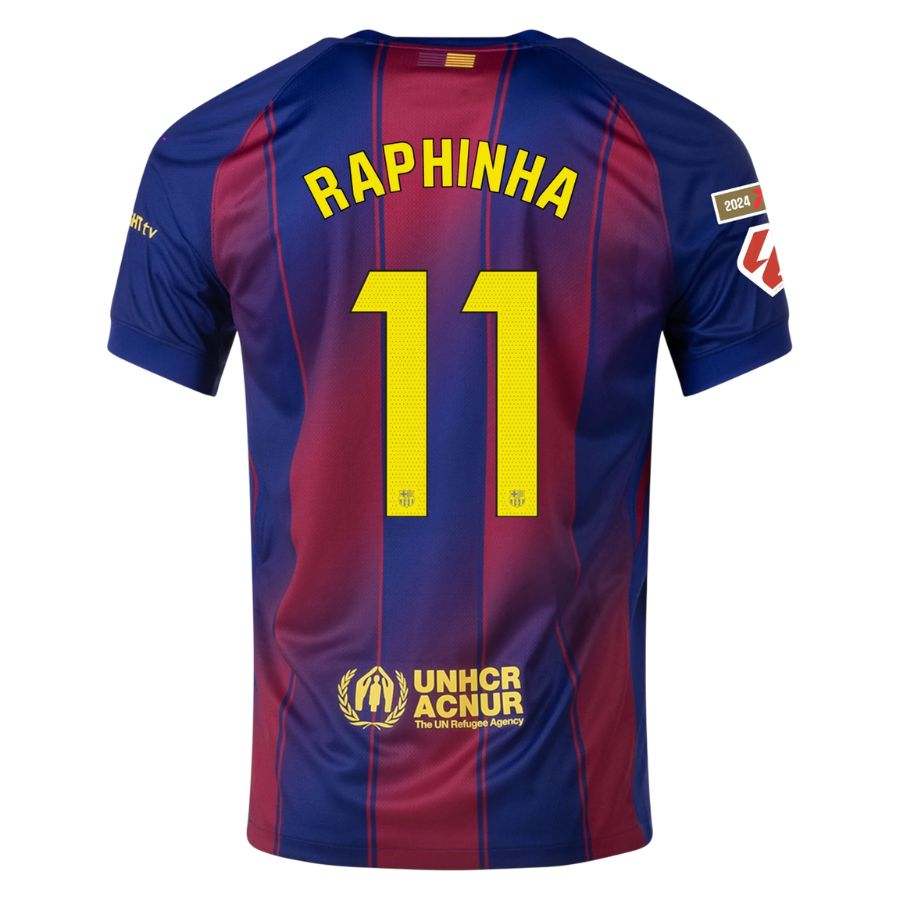 Maillot Barca Domicile 2025 2026 Raphinha La Liga (2)