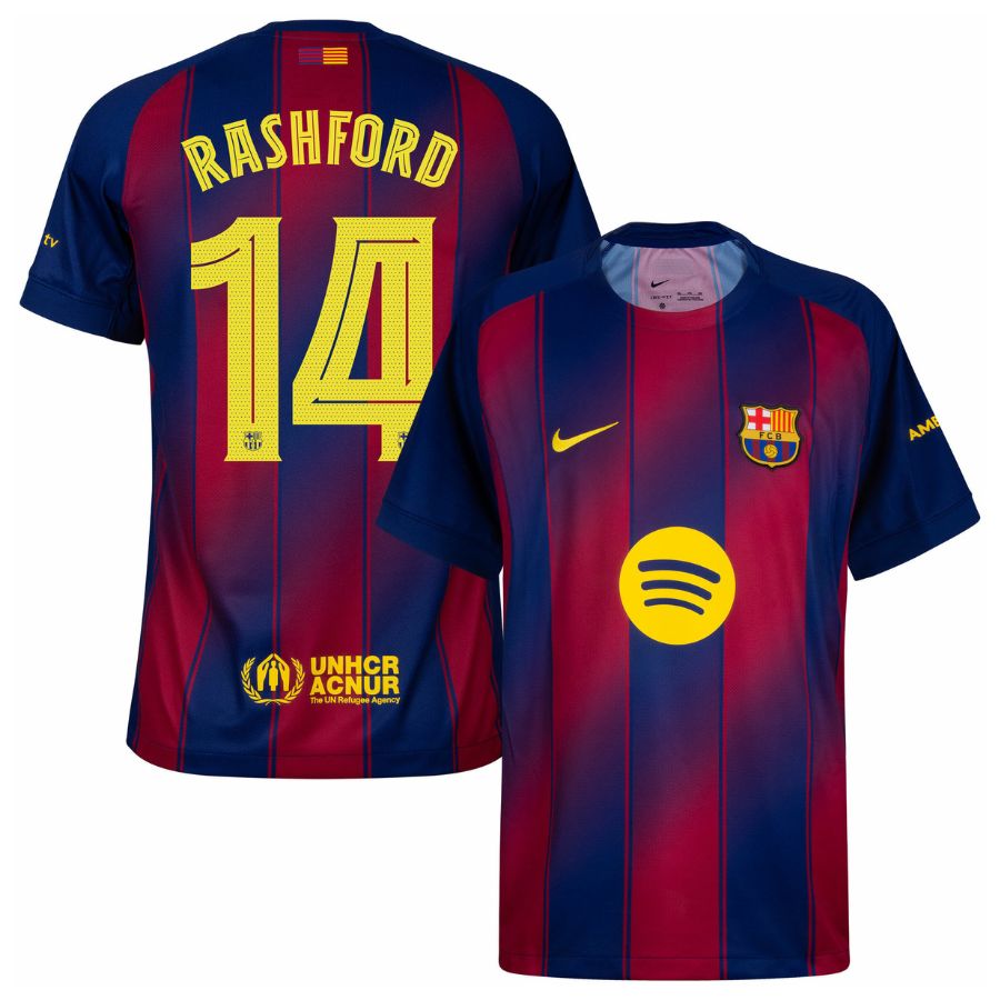 Maillot Barca Domicile 2025 2026 Rashford (1)