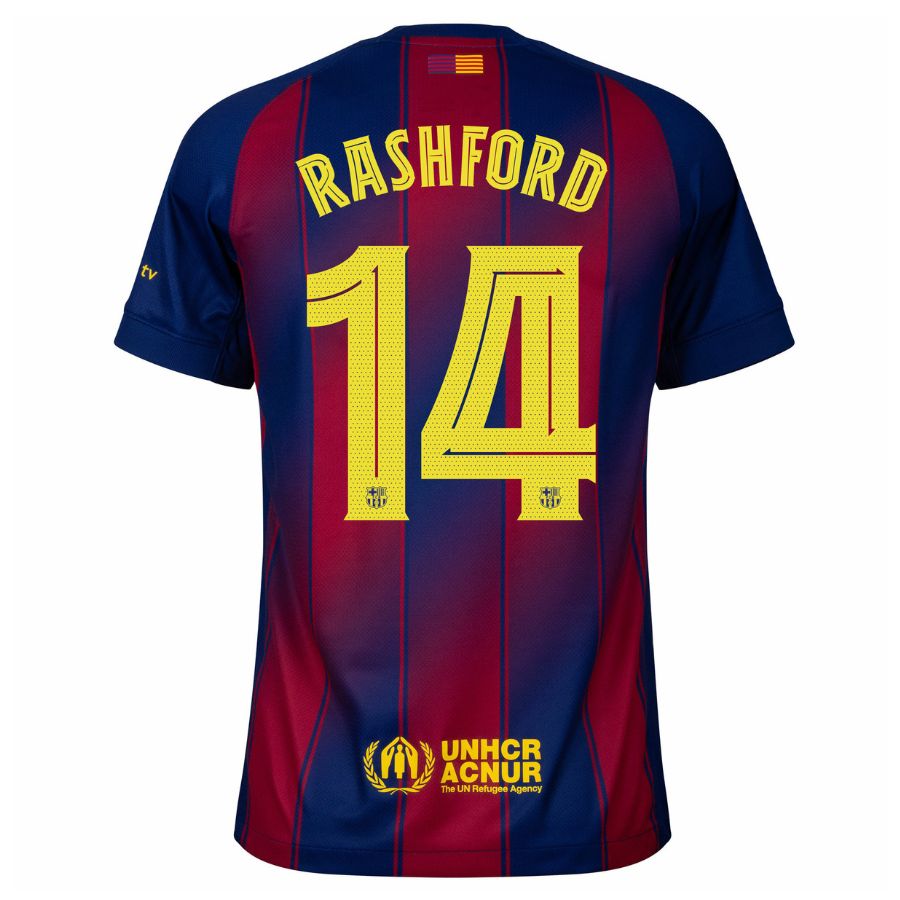 Maillot Barca Domicile 2025 2026 Rashford (2)