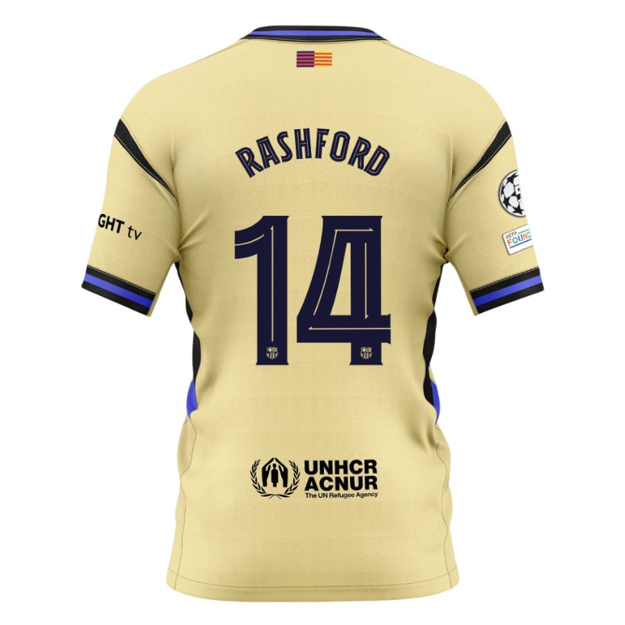 Maillot Barca Exterieur 2025 2026 Rashford UCL (2)