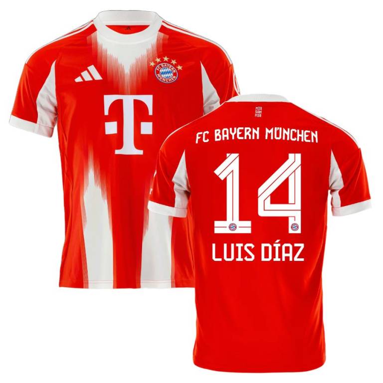 Maillot Bayern Munich Domicile 2025 2026 Luis Diaz (1)