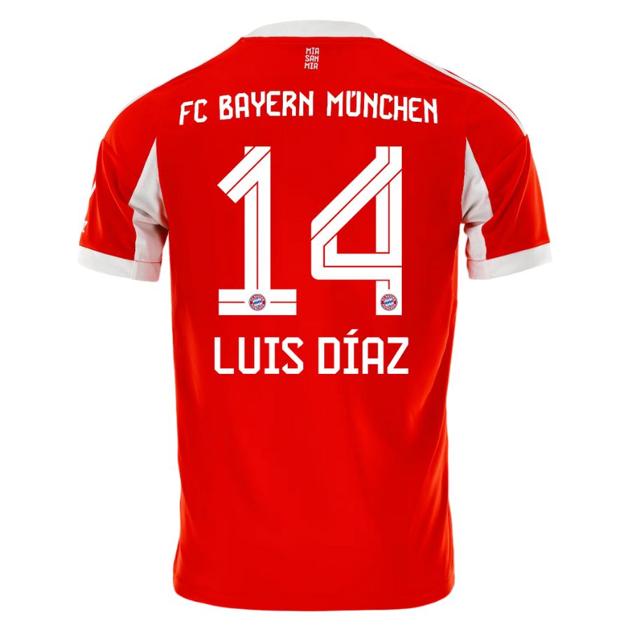 Maillot Bayern Munich Domicile 2025 2026 Luis Diaz (2)