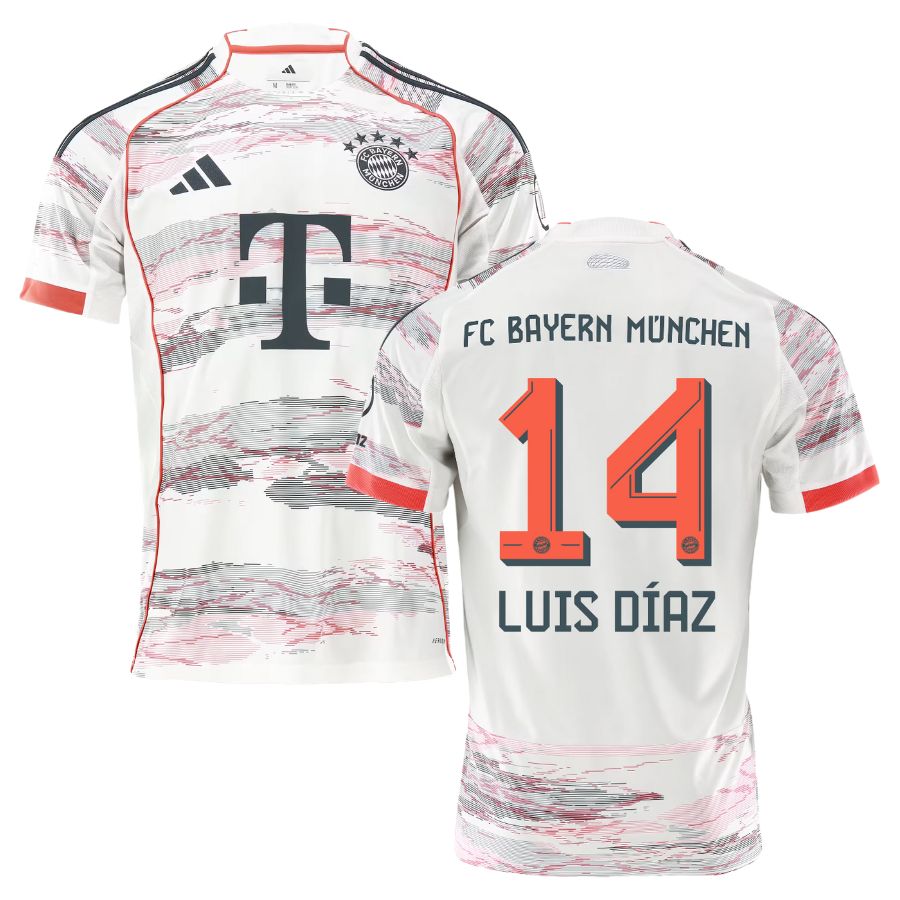 Maillot Bayern Munich Exterieur 2025 2026 Luis Diaz (1)
