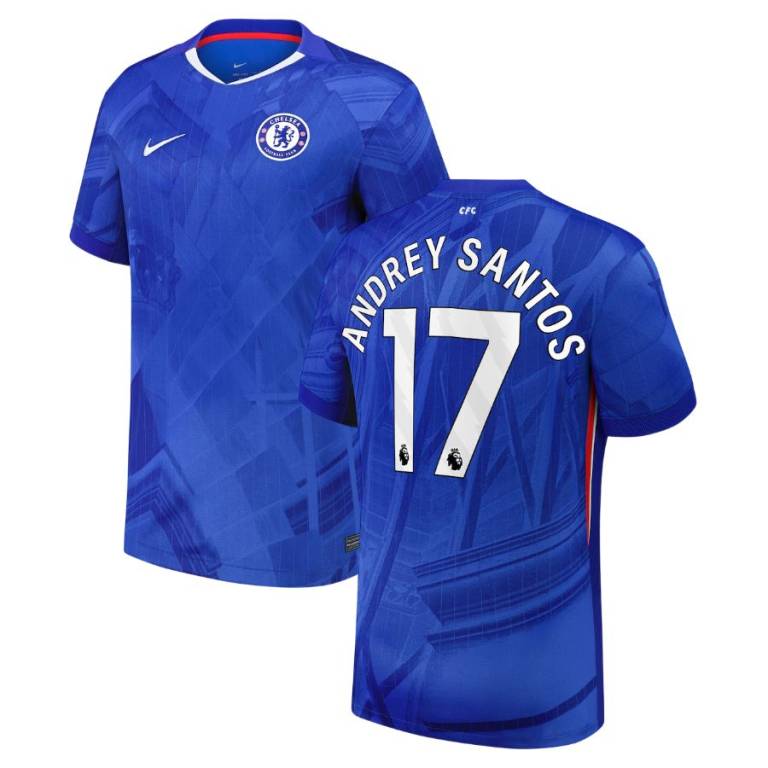Maillot Chelsea Domicile 2025 2026 Andrey Santos (1)
