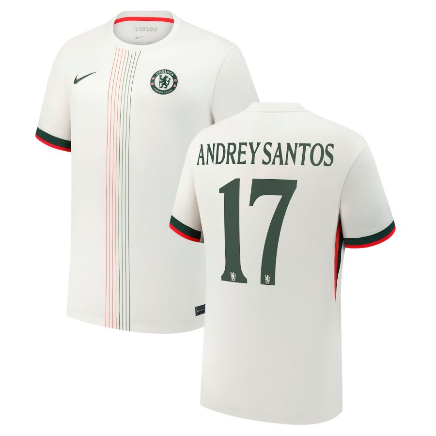 Maillot Chelsea Exterieur 2025 2026 Andrey Santos (1)