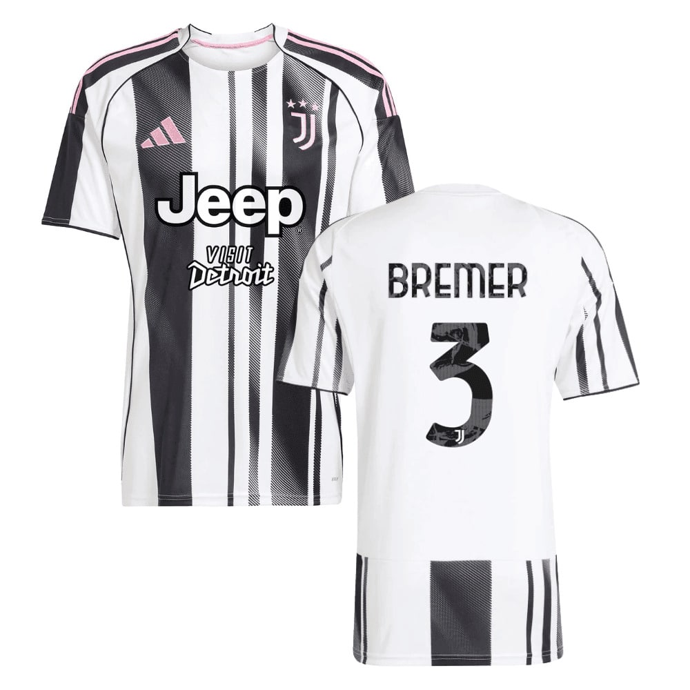 Maillot Juventus Domicile 2025 2026 Bremer (1)