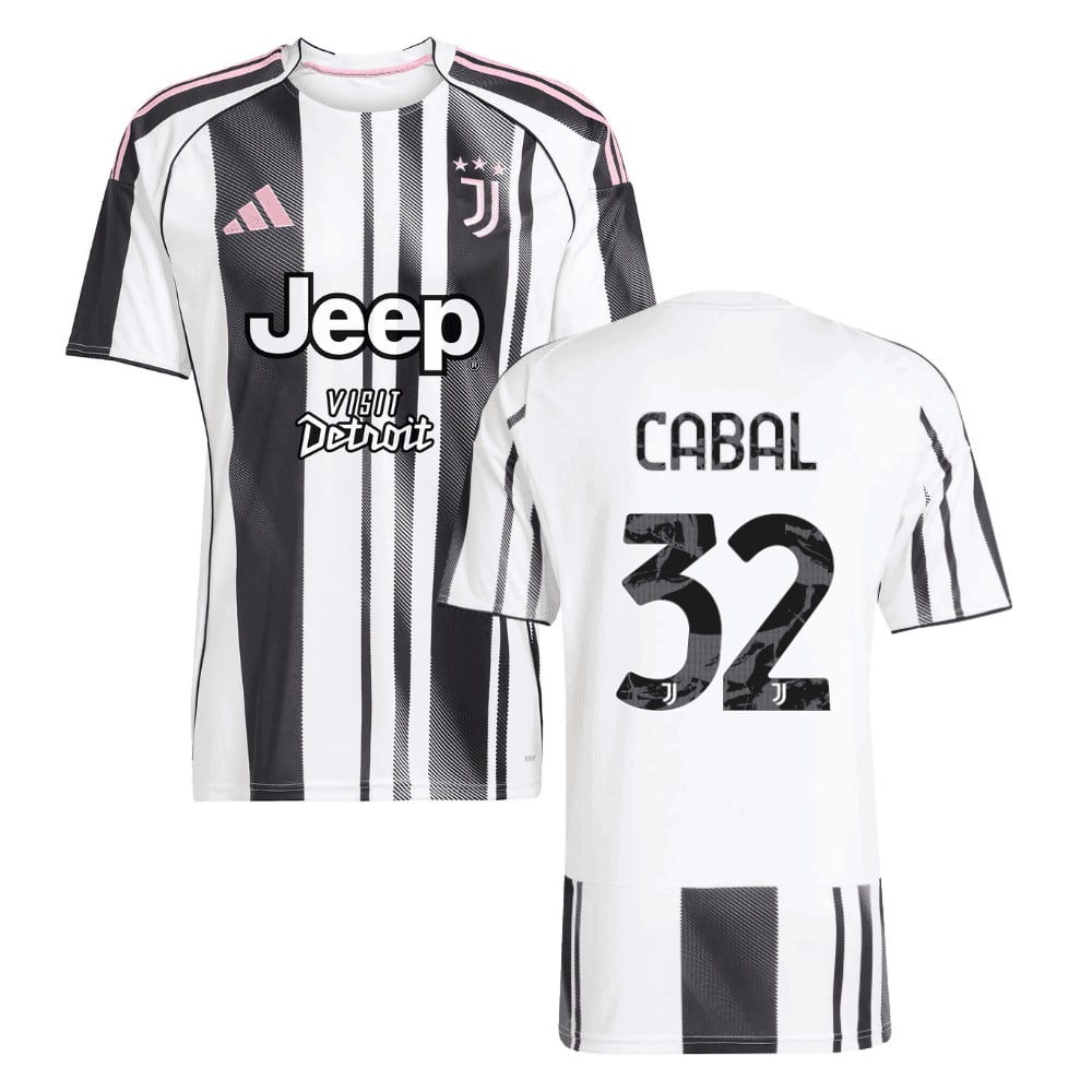 Maillot Juventus Domicile 2025 2026 Cabal (1)