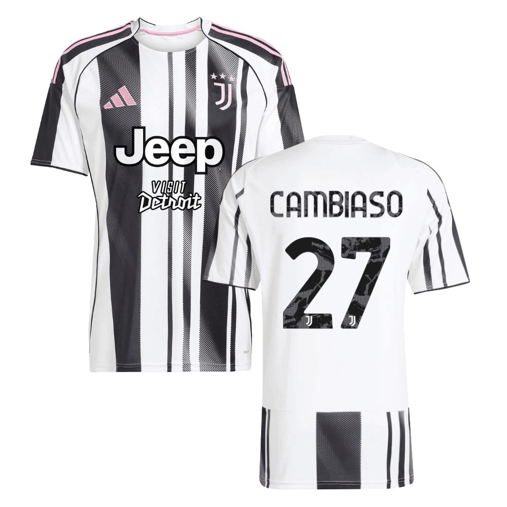 Maillot Juventus Domicile 2025 2026 Cambiaso (1)
