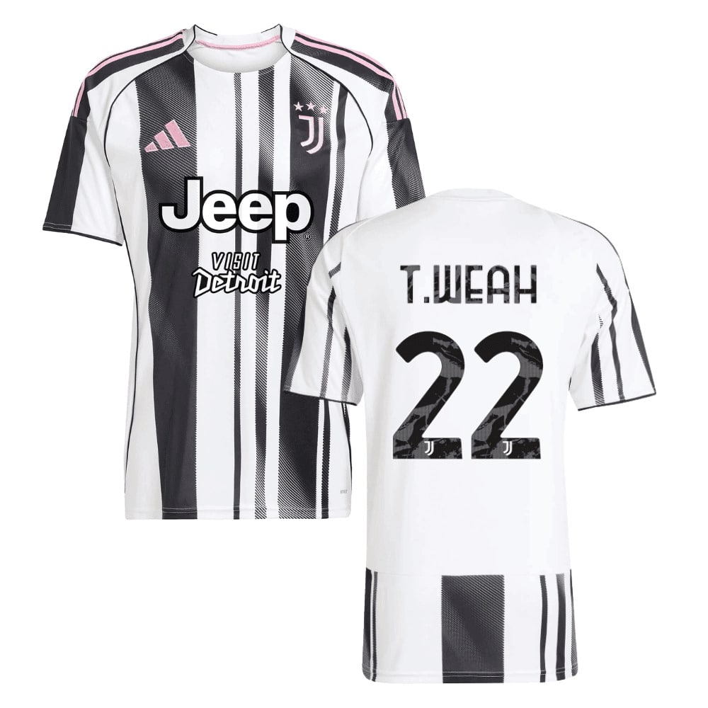Maillot Juventus Domicile 2025 2026 Weah (1)