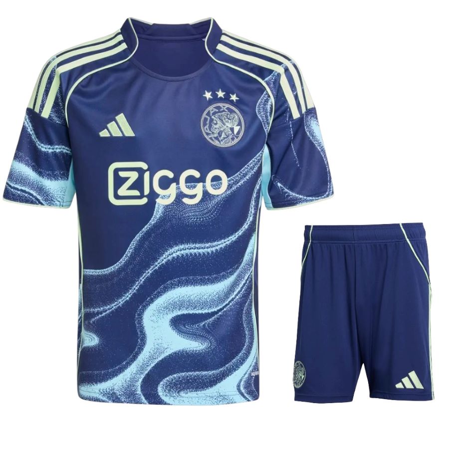 Maillot Kit Enfant Ajax Exterieur 2025 2026