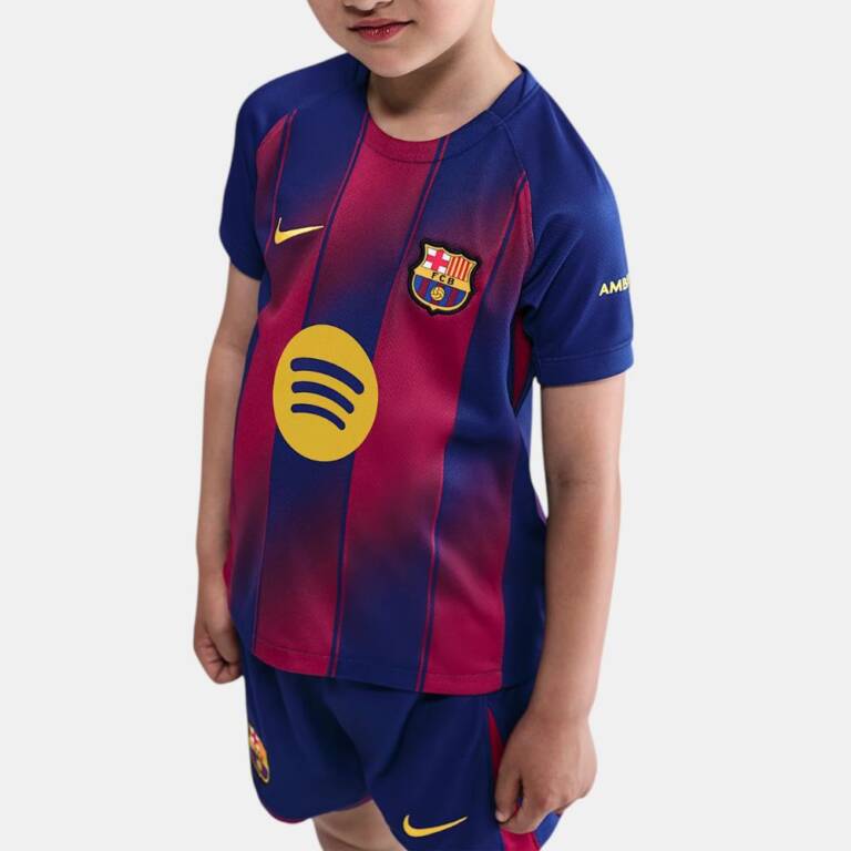 Maillot Kit Enfant Barca 2025 2026 Domicile (1)