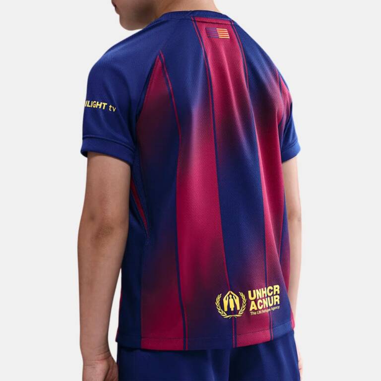 Maillot Kit Enfant Barca 2025 2026 Domicile (2)