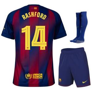 Maillot Kit Enfant Barca Domicile 2025 2026 Rashford