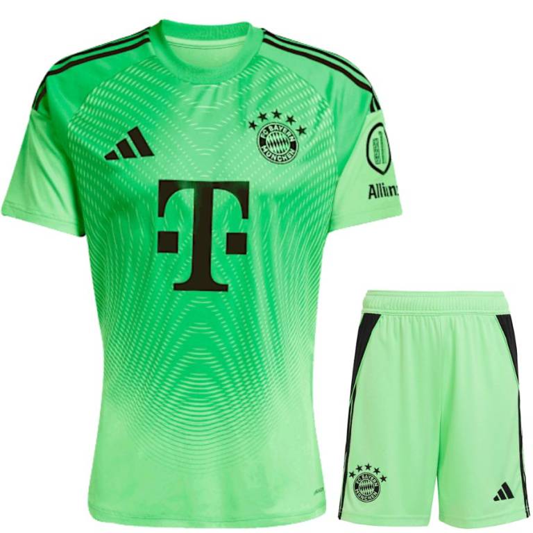 Maillot Kit Enfant Bayern Munich 2025 2026 Gardien (1)