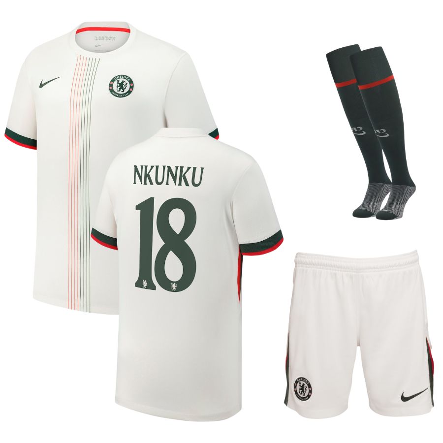 Maillot Kit Enfant Chelsea Exterieur 2025 2026 Nkunku
