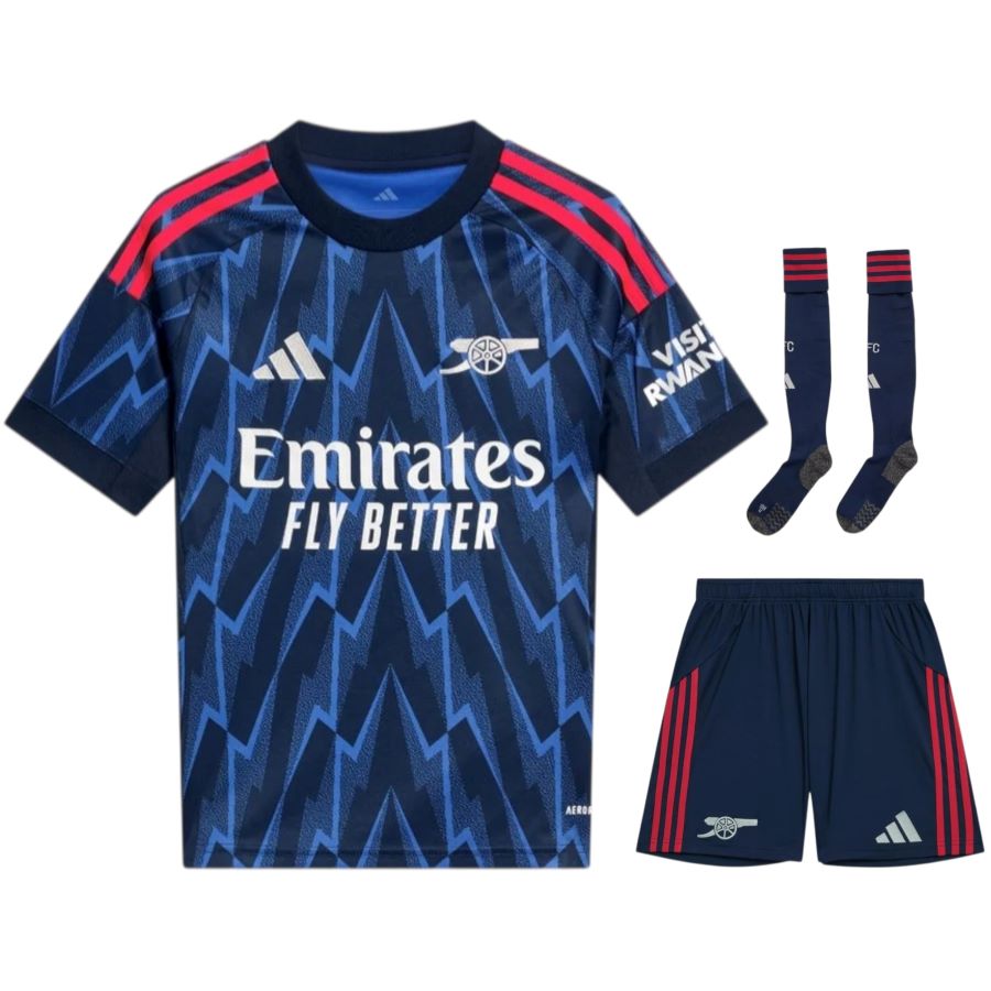 Maillot Kit Enfant Exterieur Arsenal 2025 2026