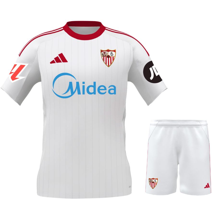 Maillot Kit Enfant FC Seville Domicile 2025 2026