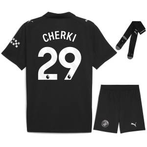 Maillot Kit Enfant Manchester City Exterieur 2025 2026 Cherki