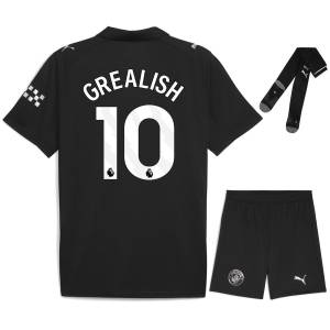 Maillot Kit Enfant Manchester City Exterieur 2025 2026 Grealish