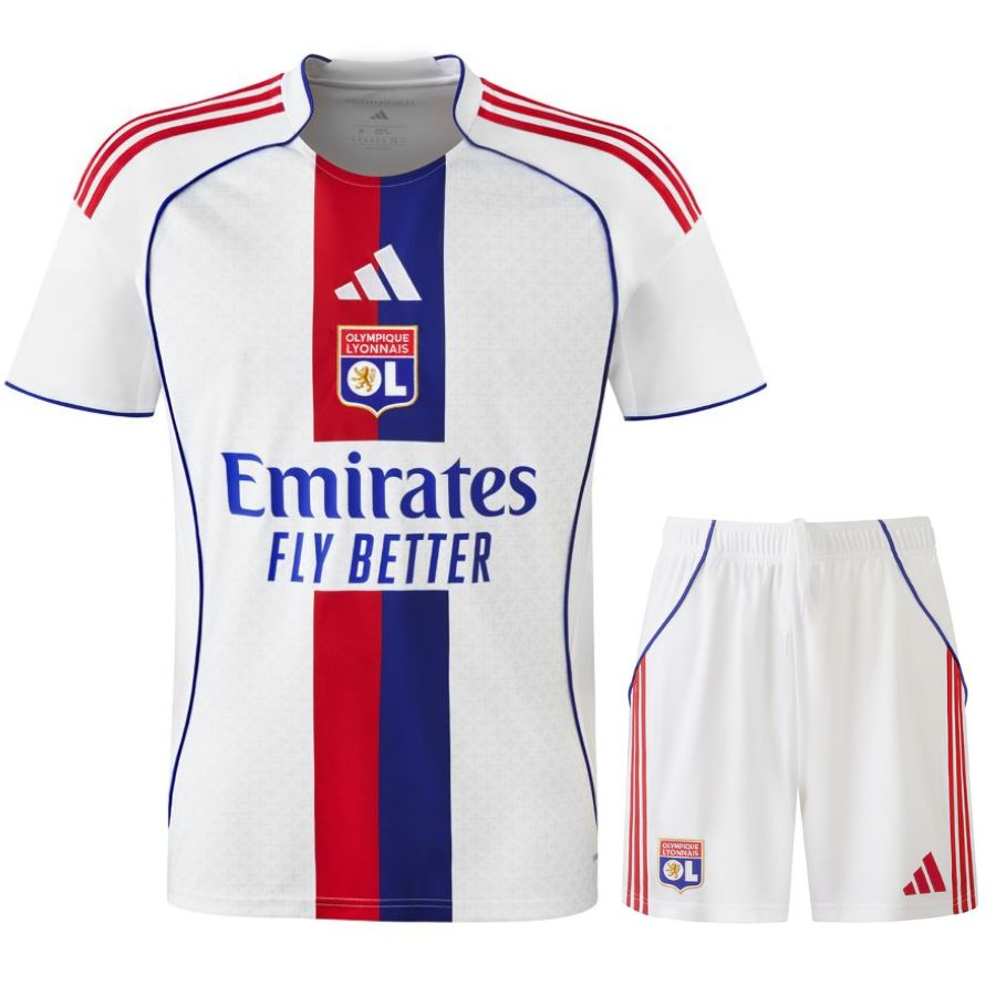 Maillot Kit Enfant OL Domicile 2025 2026