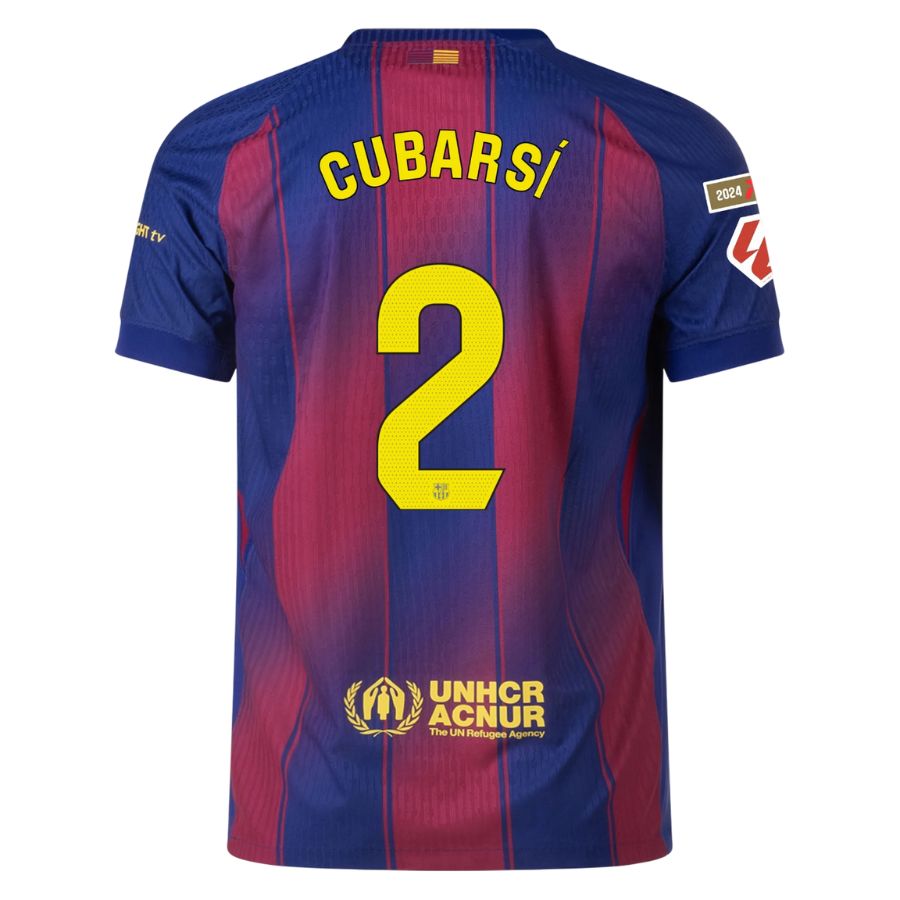 Maillot Match Barca Domicile 2025 2026 Cubarsi La Liga (2)