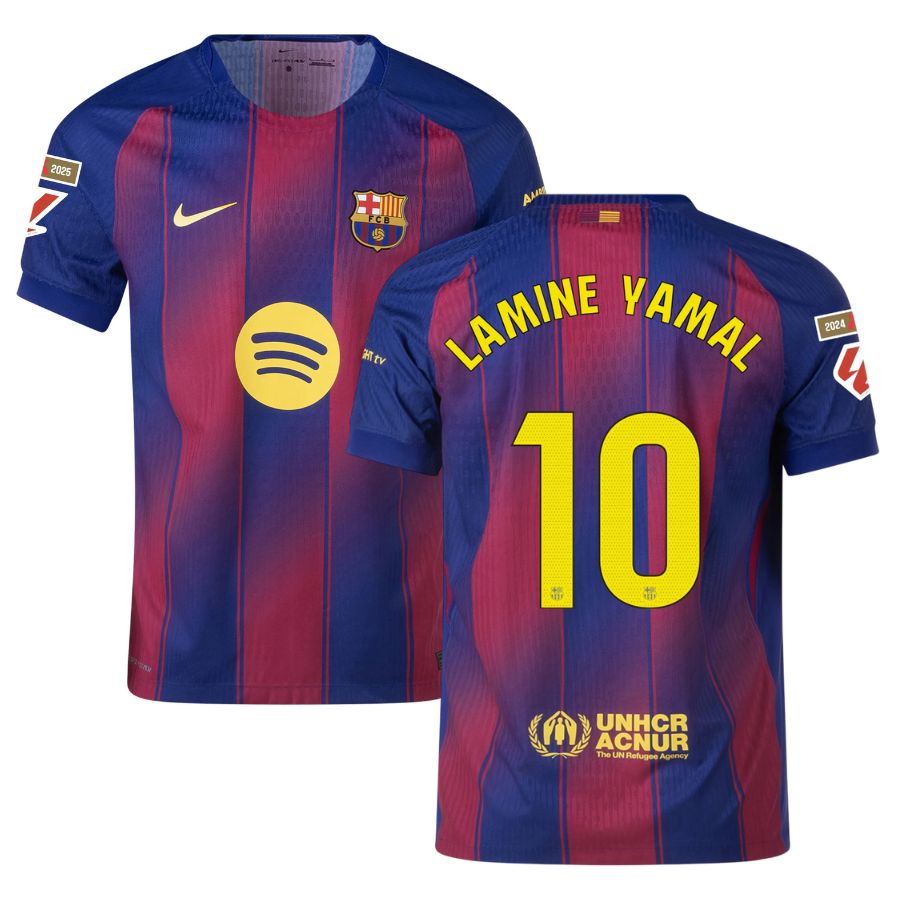 Maillot Match Barca Domicile 2025 2026 Lamine Yamal La Liga (1)
