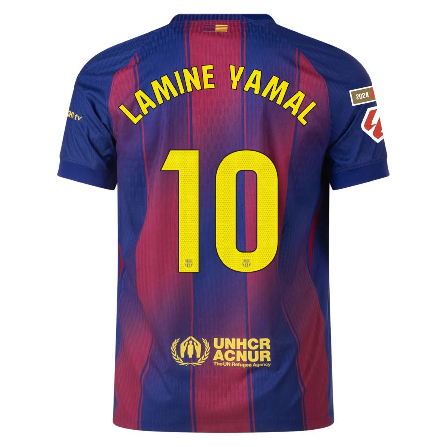Maillot Match Barca Domicile 2025 2026 Lamine Yamal La Liga (2)