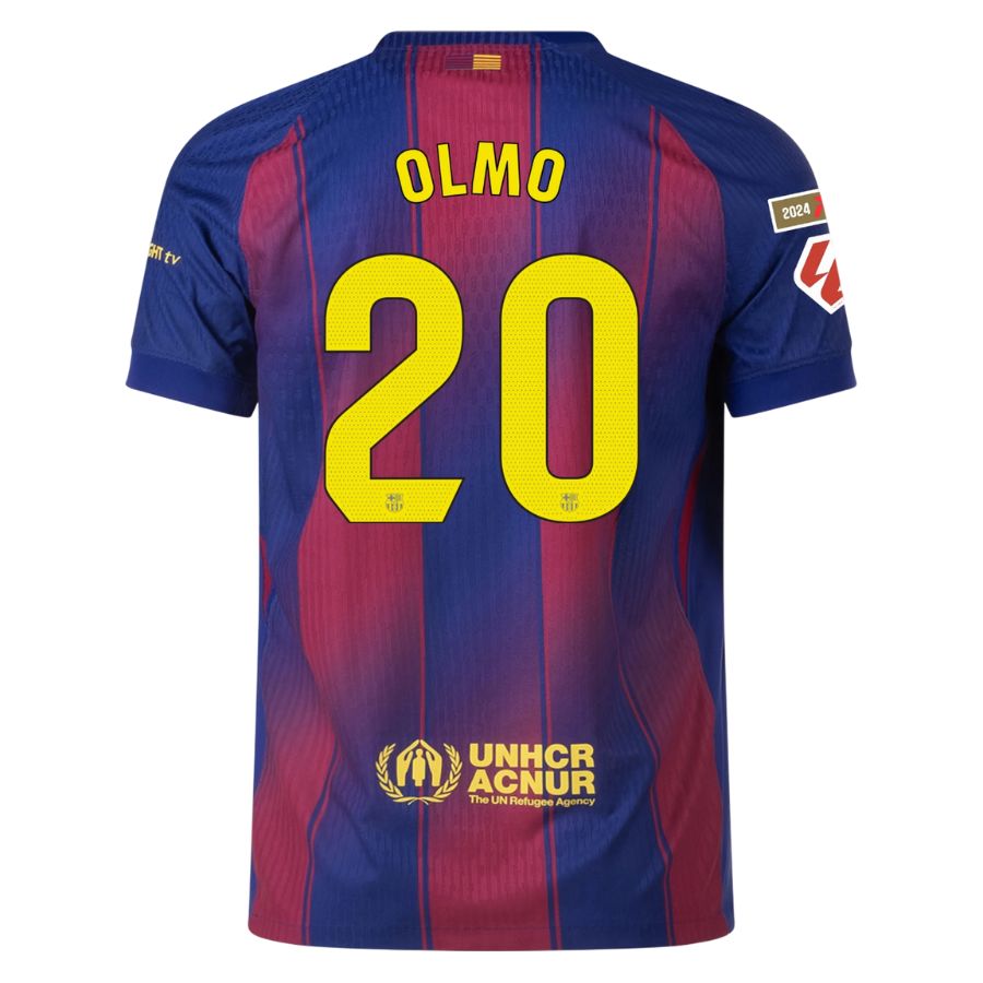 Maillot Match Barca Domicile 2025 2026 Olmo La Liga (2)