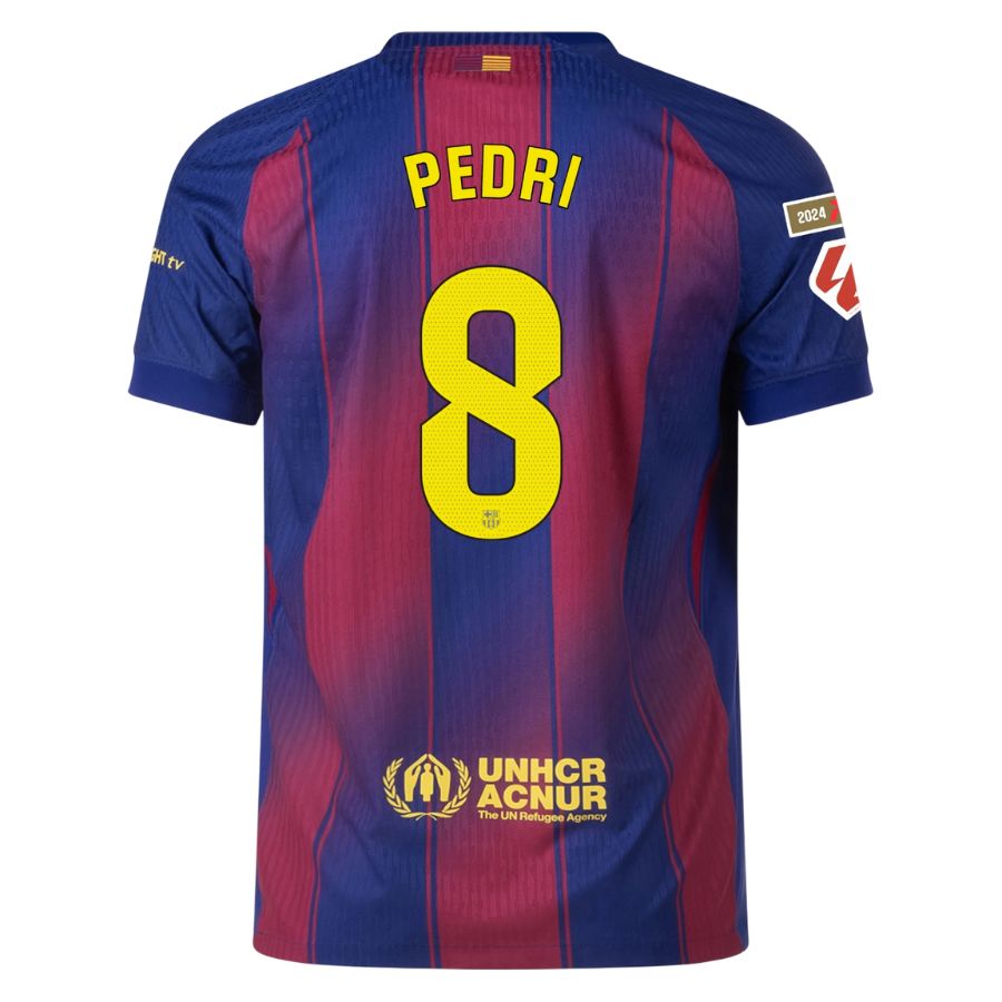 Maillot Match Barca Domicile 2025 2026 Pedri La Liga (2)