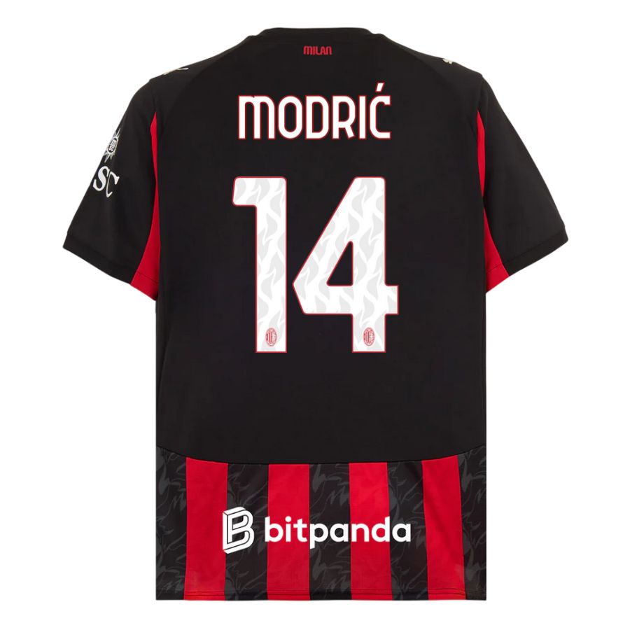 Maillot Milan AC Domicile 2025 2026 Modric (2)