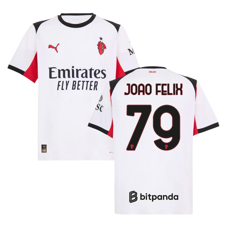 Maillot Milan AC Exterieur 2025 2026 Joao Félix (1)