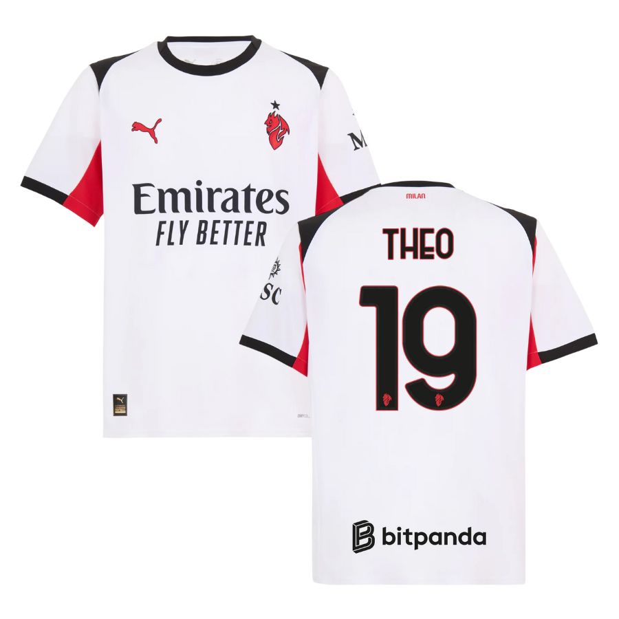 Maillot Milan AC Exterieur 2025 2026 Theo (1)