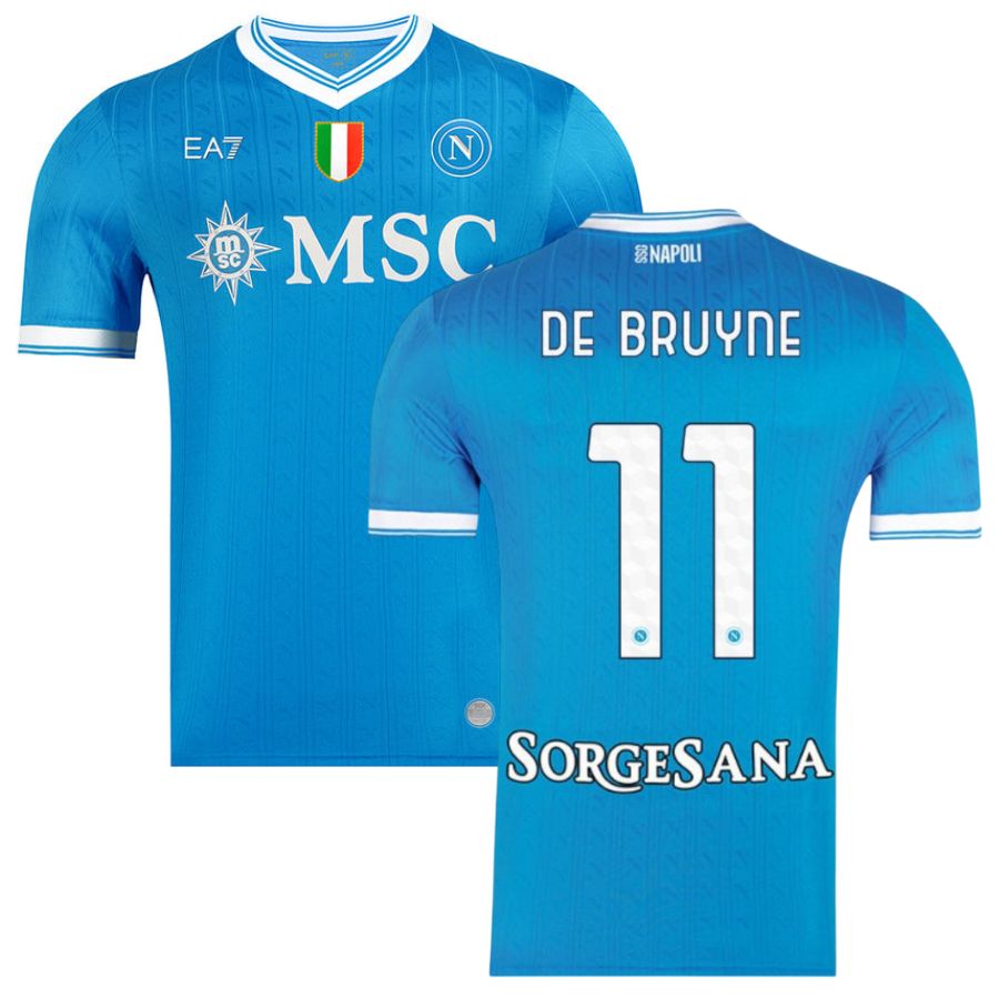 Napoli Home Shirt 2025 2026 De Bruyne | Foot Soccer Pro