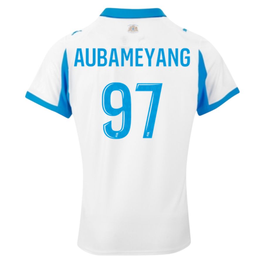 Maillot OM Domicile 2025 2026 Aubameyang (2)