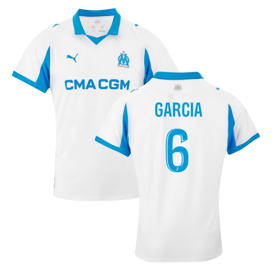Maillot OM Domicile 2025 2026 Garcia (1)