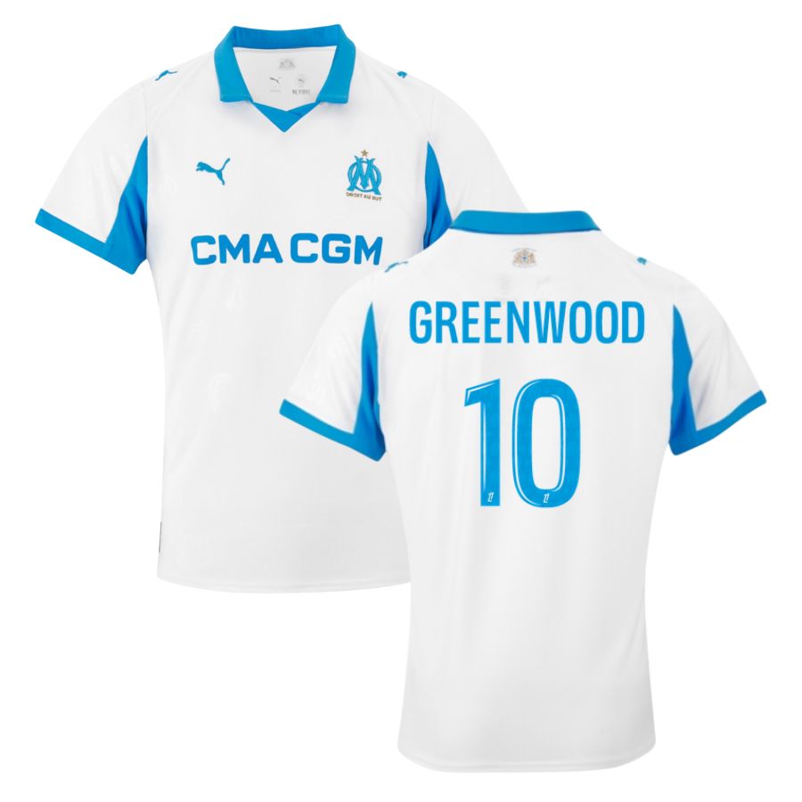 Maillot OM Domicile 2025 2026 Greenwood (1)