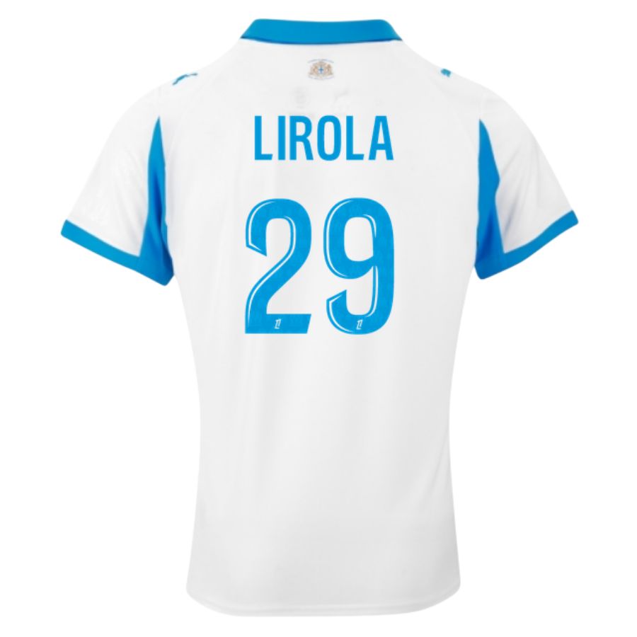 Maillot OM Domicile 2025 2026 Lirola (2)