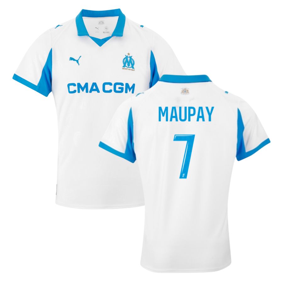 Maillot OM Domicile 2025 2026 Maupay (1)