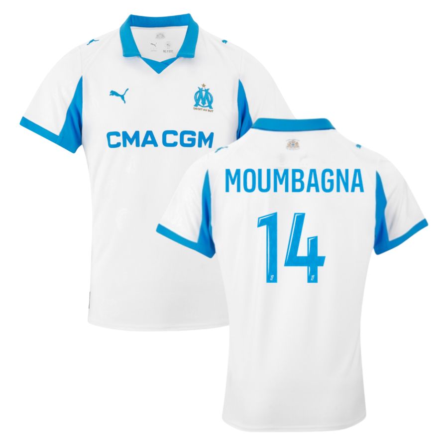 Maillot OM Domicile 2025 2026 Moumbagna (1)