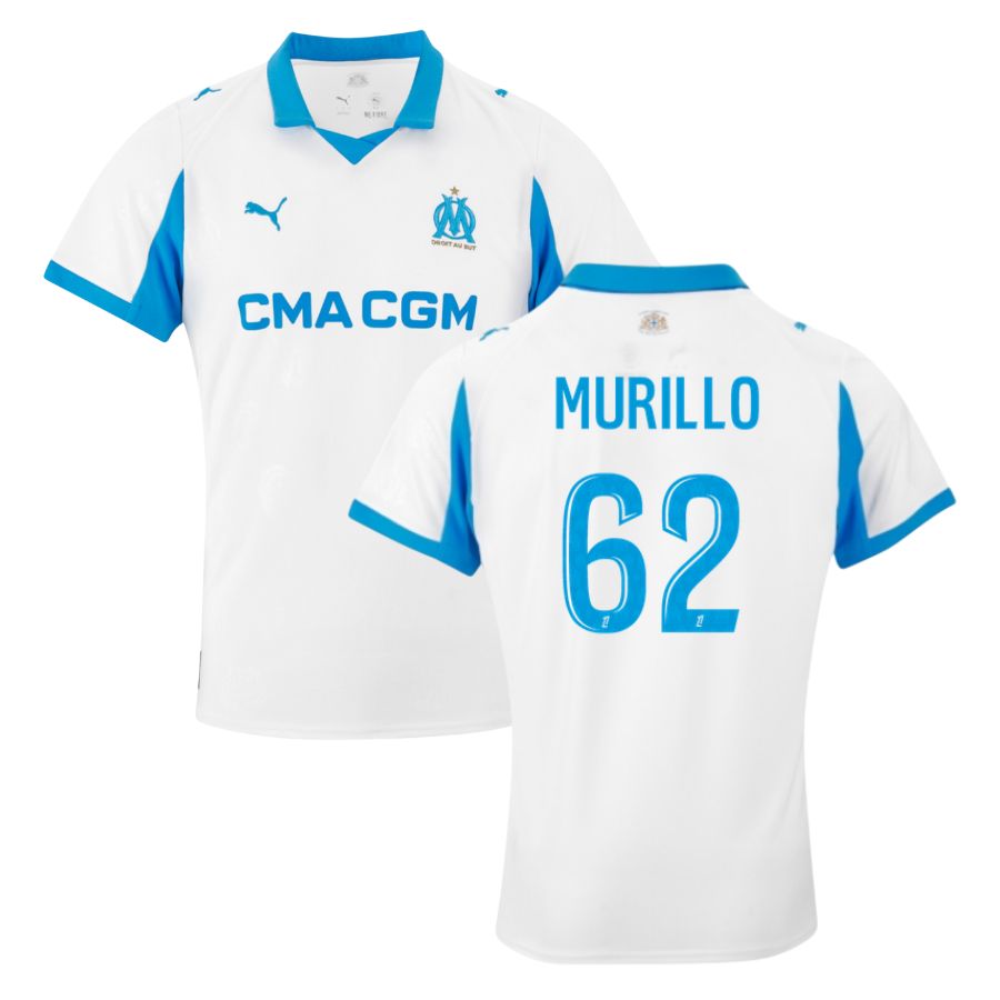 Maillot OM Domicile 2025 2026 Murillo (1)