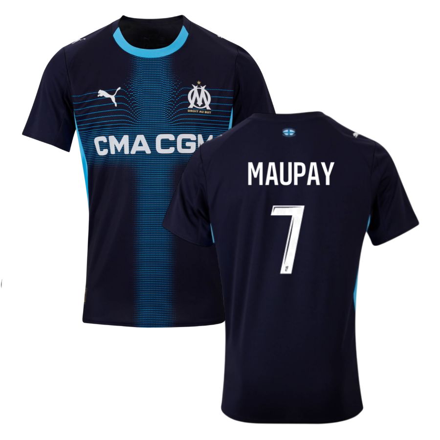 Maillot OM Exterieur 2025 2026 Maupay (1)