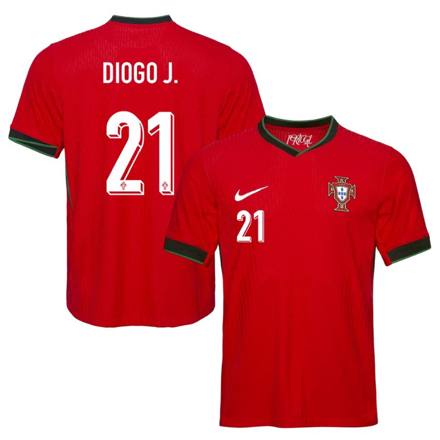 Maillot Portugal Domicile 2024 2025 Diogo Jota (1)